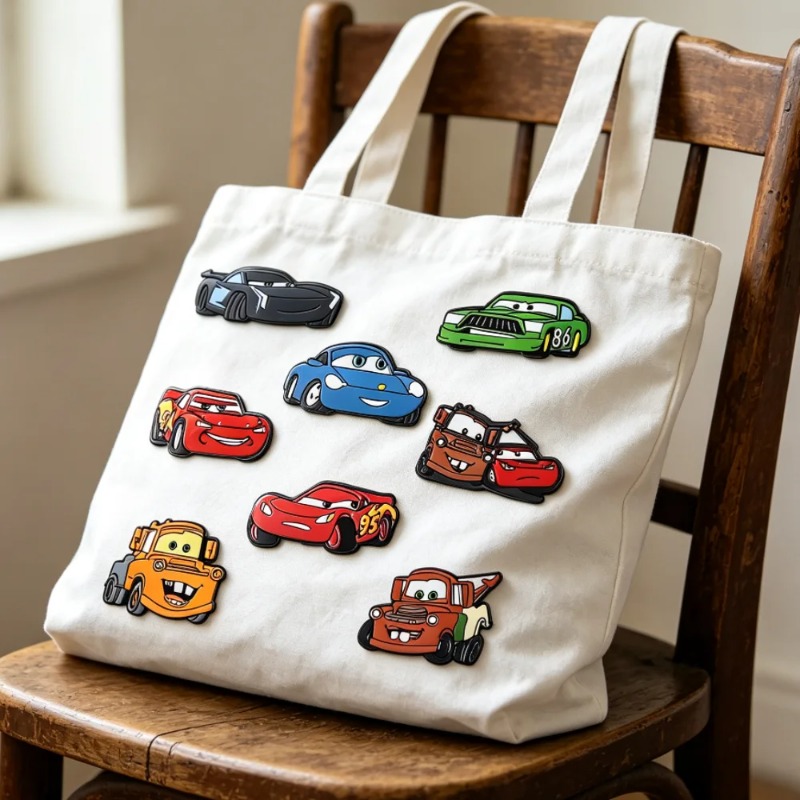 Car Accessories Toy - 8pcs Set Movie Badge Cute Cartoon