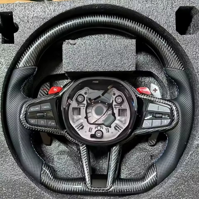 Car Steering Wheel Carbon Fibe - Car Accessories For Steering Wheel ulasan dan harga