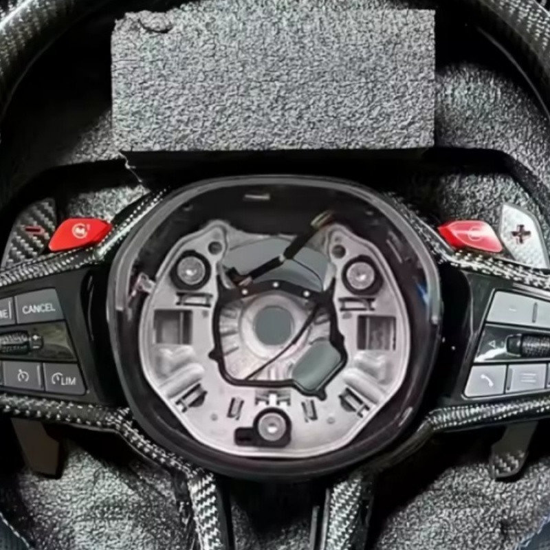 Car Steering Wheel Carbon Fibe - Car Accessories For Steering Wheel ulasan dan harga