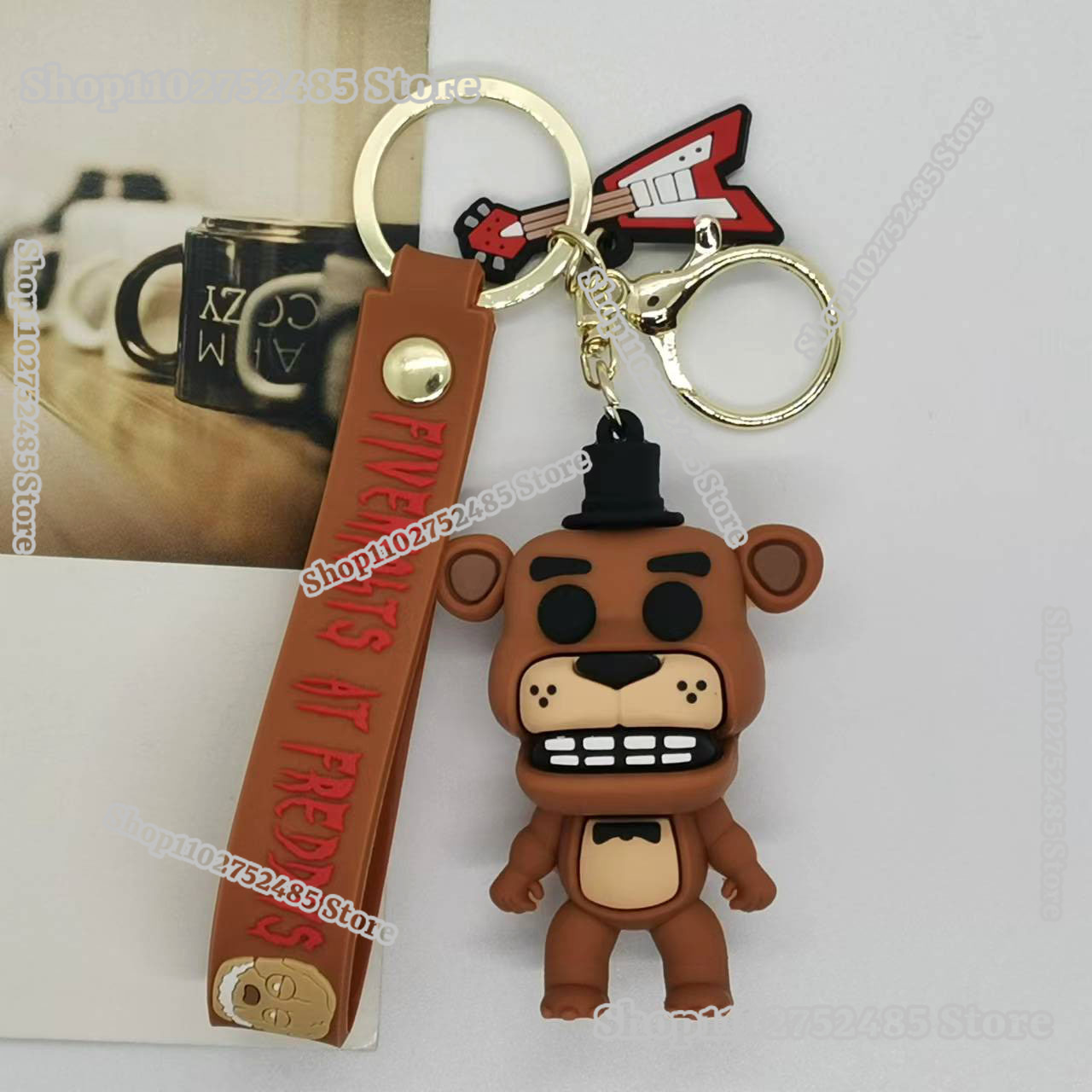 5pcs Cartoon Anime FNAF Figure - Car Accessories Etsy ulasan dan harga