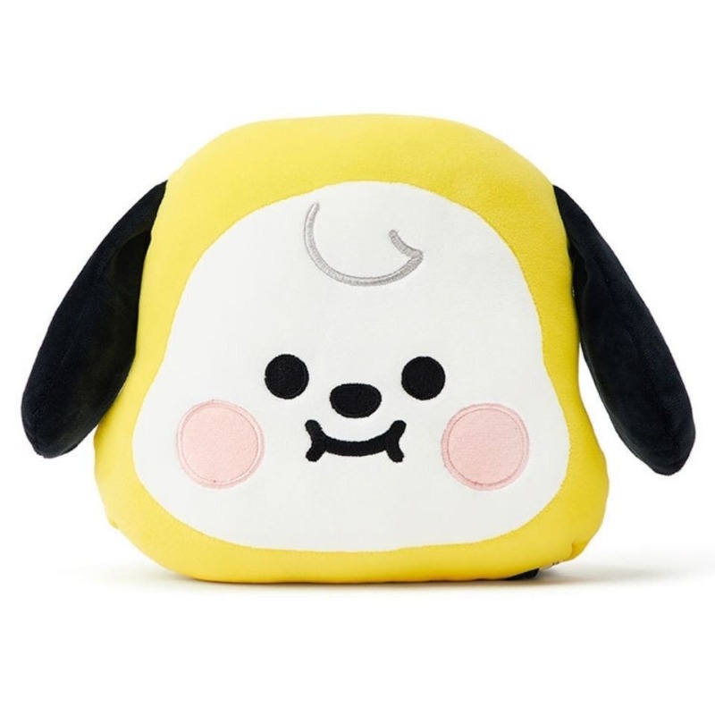 BT21 Face-Shaped Pillow Cute F - Car Accessories Toy ulasan dan harga