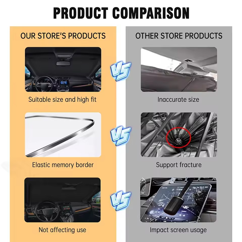 Foldable Front Windshield Sun  - Car Accessories Low Price ulasan dan harga