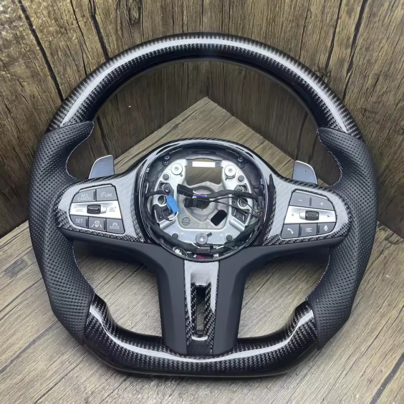 Car Steering Wheel Carbon Fibe - Car Accessories For Steering Wheel ulasan dan harga