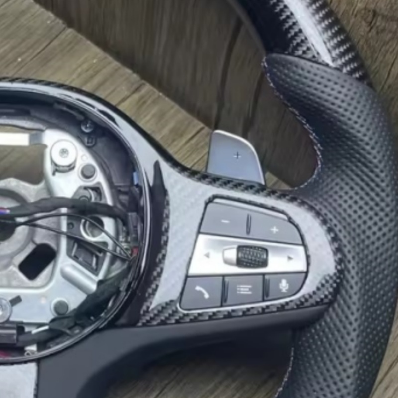 Car Steering Wheel Carbon Fibe - Car Accessories For Steering Wheel ulasan dan harga