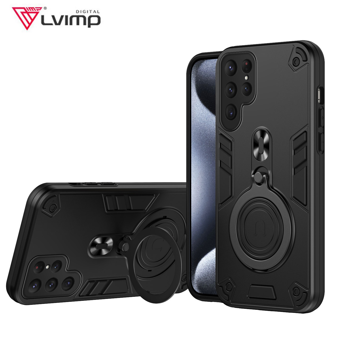 New 360 ° Rotating Metal Car B - Car Phone Holder Magnetic ulasan dan harga