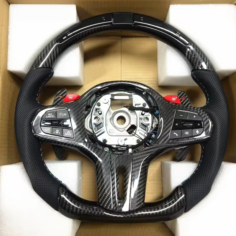 Car Steering Wheel Carbon Fibe - Car Accessories For Steering Wheel ulasan dan harga