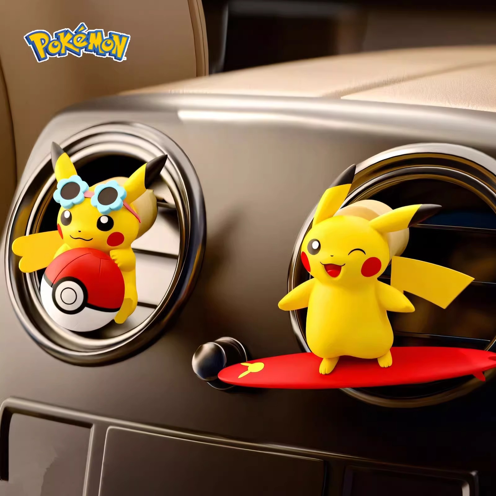Anime Pokemon Pikachu Action F - Car Fragrance Diffuser ulasan dan harga