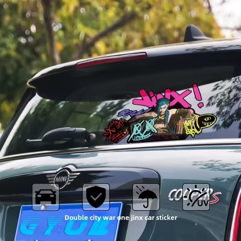 Arcane Jinx Graffiti Reflectiv - Car Accessories Toy ulasan dan harga