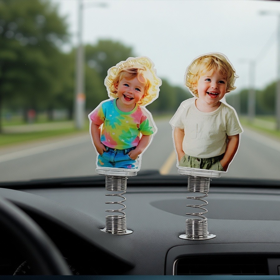 Personalized Acrylic Photo Orn - Car Accessories Etsy ulasan dan harga