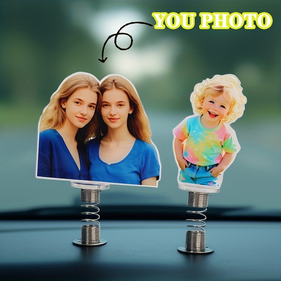 Personalized Acrylic Photo Orn - Car Accessories Etsy ulasan dan harga