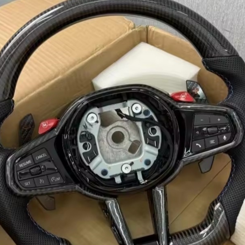 Car Steering Wheel Carbon Fibe - Car Accessories For Steering Wheel ulasan dan harga