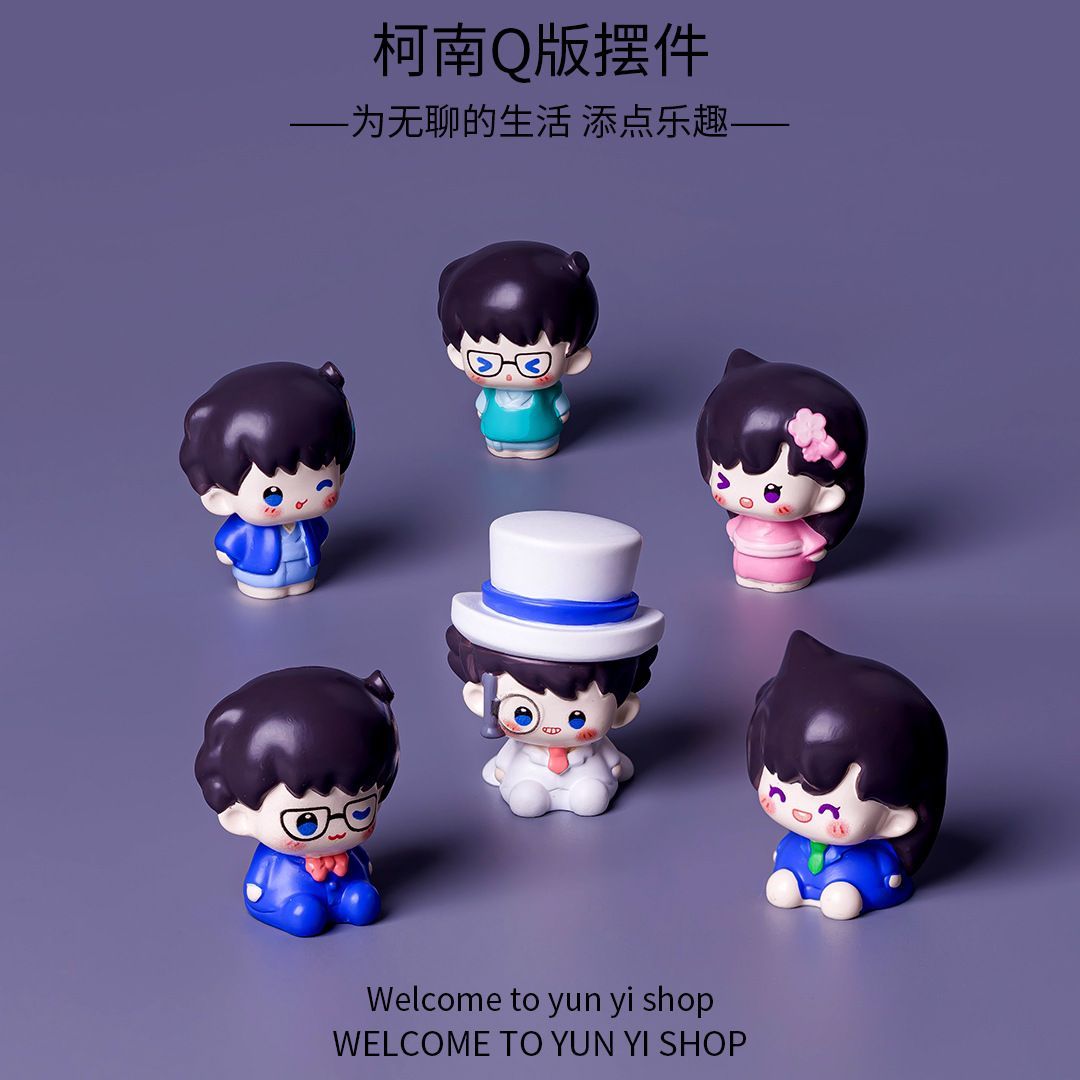 Detective Conan Mini Resin Bea - Car Accessories Etsy ulasan dan harga