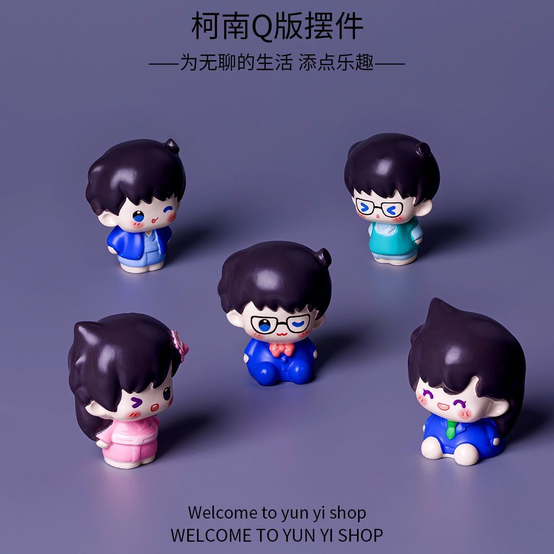 Detective Conan Mini Resin Bea - Car Accessories Etsy ulasan dan harga