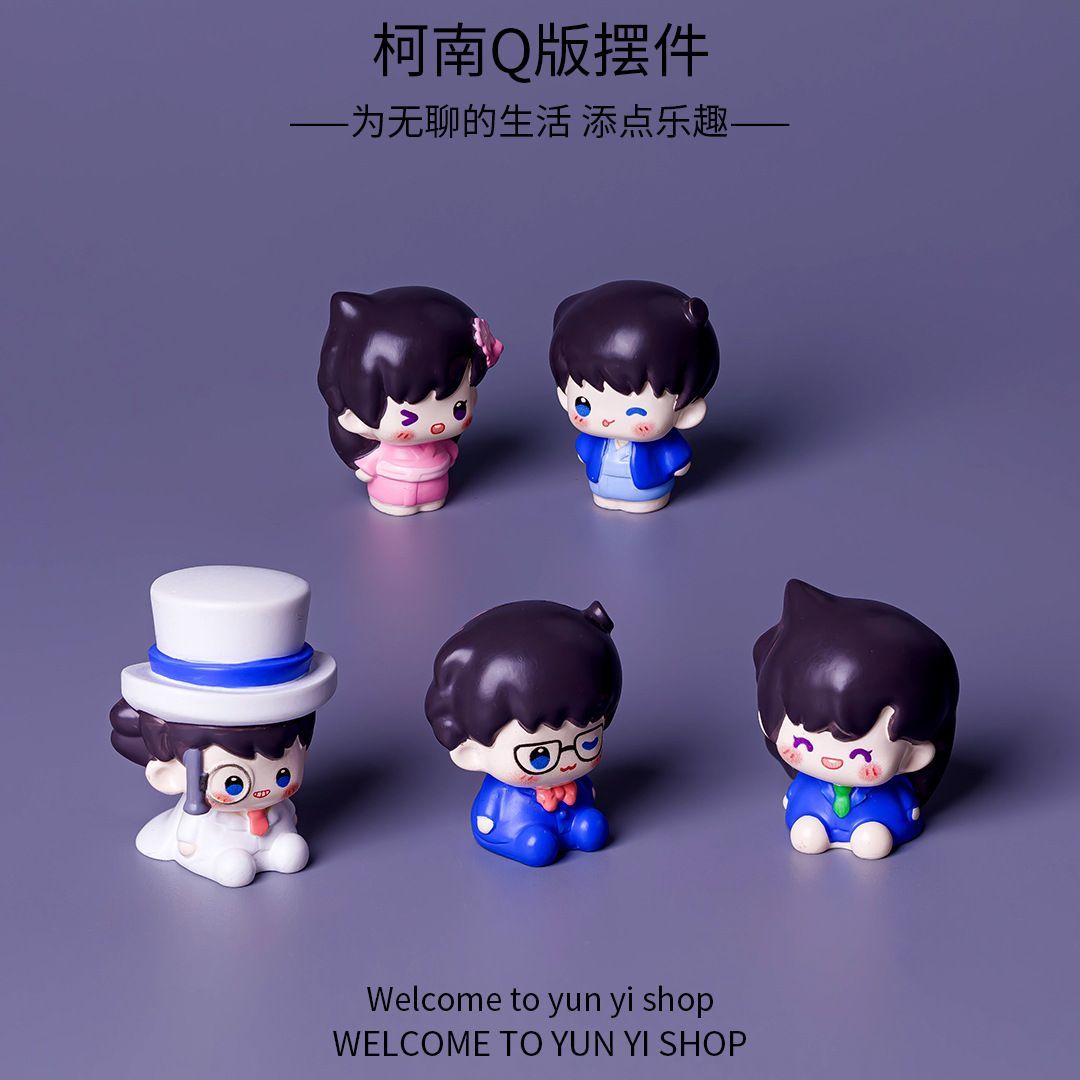 Detective Conan Mini Resin Bea - Car Accessories Etsy ulasan dan harga