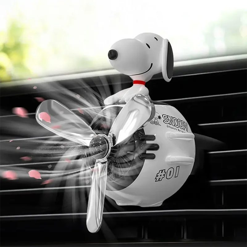 Kawaii Pilot Snoopy Car Aromat - Car Fragrance Diffuser ulasan dan harga