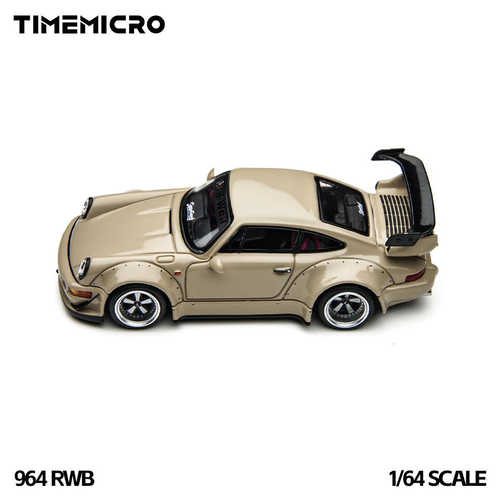 TimeMicro1:64 RWB 964 Beige Gi - Car Accessories Toy ulasan dan harga