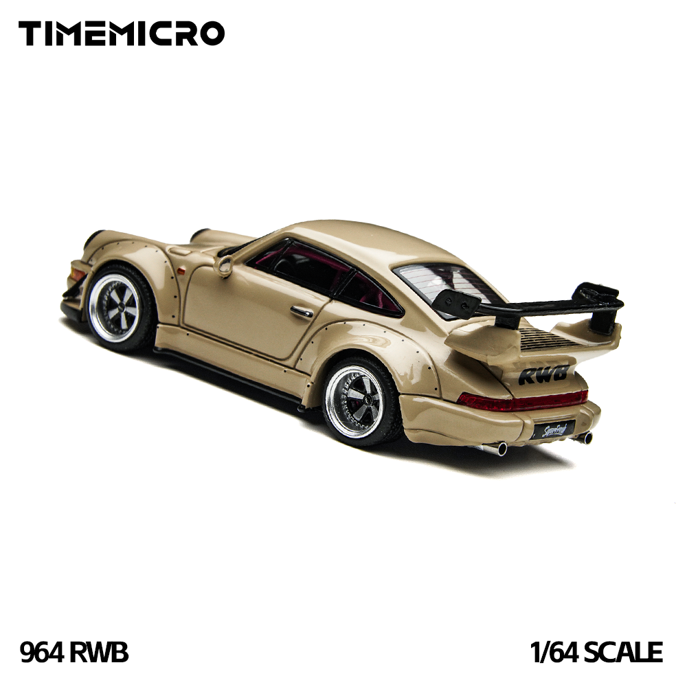TimeMicro1:64 RWB 964 Beige Gi - Car Accessories Toy ulasan dan harga