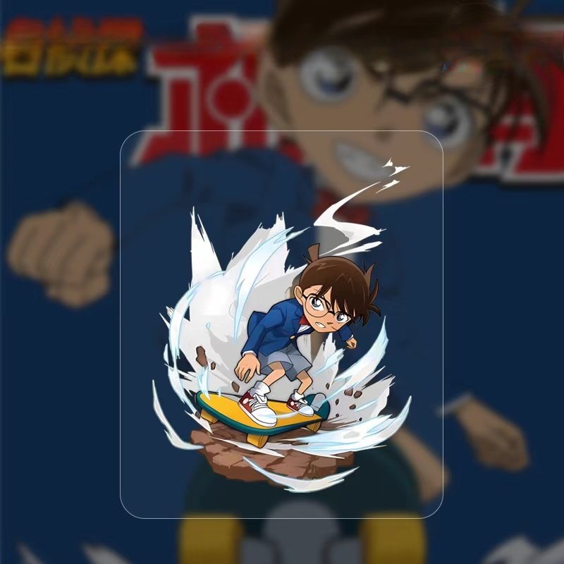 Detective Conan Cartoon Skateb - Car Accessories Toy ulasan dan harga