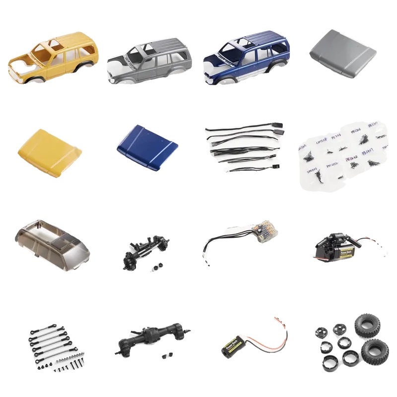 Fms 1/18 Fcx18 Toyota Lc80 Rem - Car Accessories Low Price ulasan dan harga