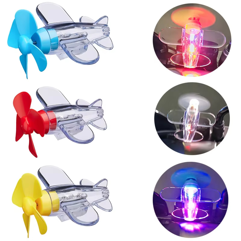 Wind Powered LED Airplane Orna - Car Accessories Etsy ulasan dan harga