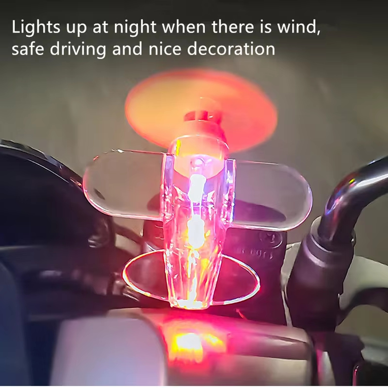 Wind Powered LED Airplane Orna - Car Accessories Etsy ulasan dan harga
