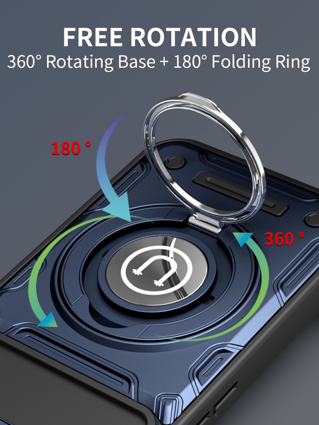 Magnetic Car Mount 360° Ring K - Car Phone Holder Magnetic ulasan dan harga