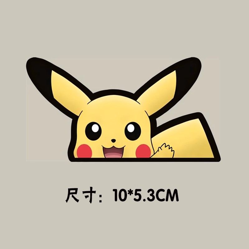 Pokémon car window sticker, Po - Car Accessories Toy ulasan dan harga