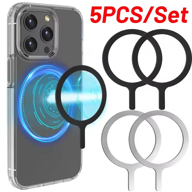 5-1pcs Sticker Ring For Magsaf - Car Phone Holder Magnetic ulasan dan harga