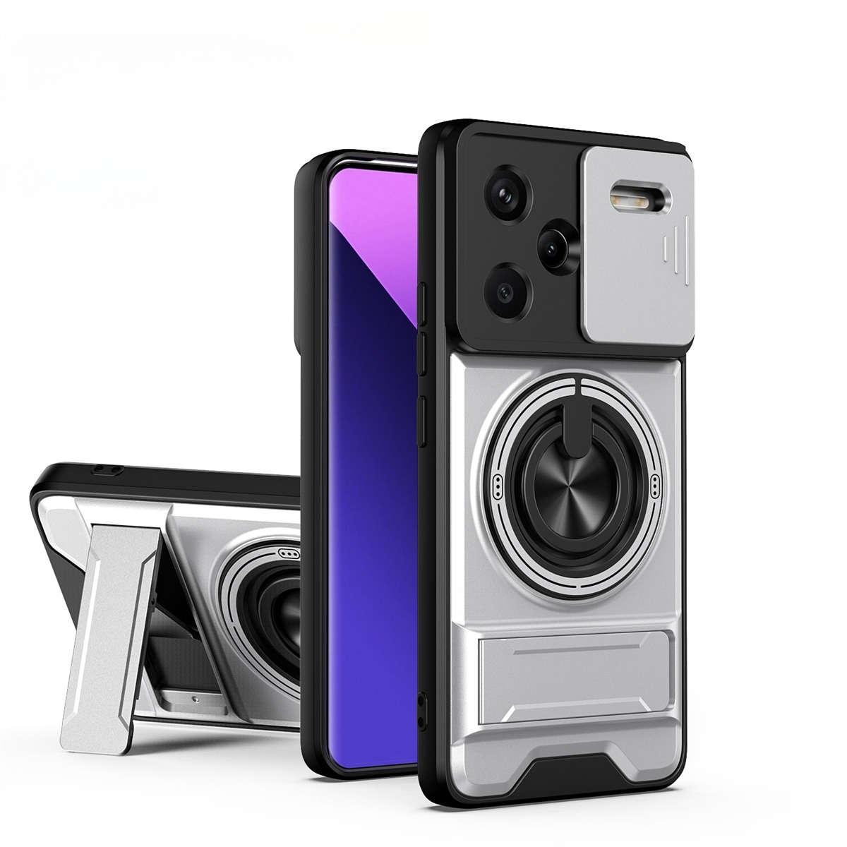 Lens Slide Camera Phone Case f - Car Phone Holder Magnetic ulasan dan harga